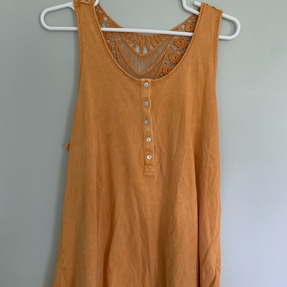 Anthropologie Eri + Ali Crochet Chantel Tank